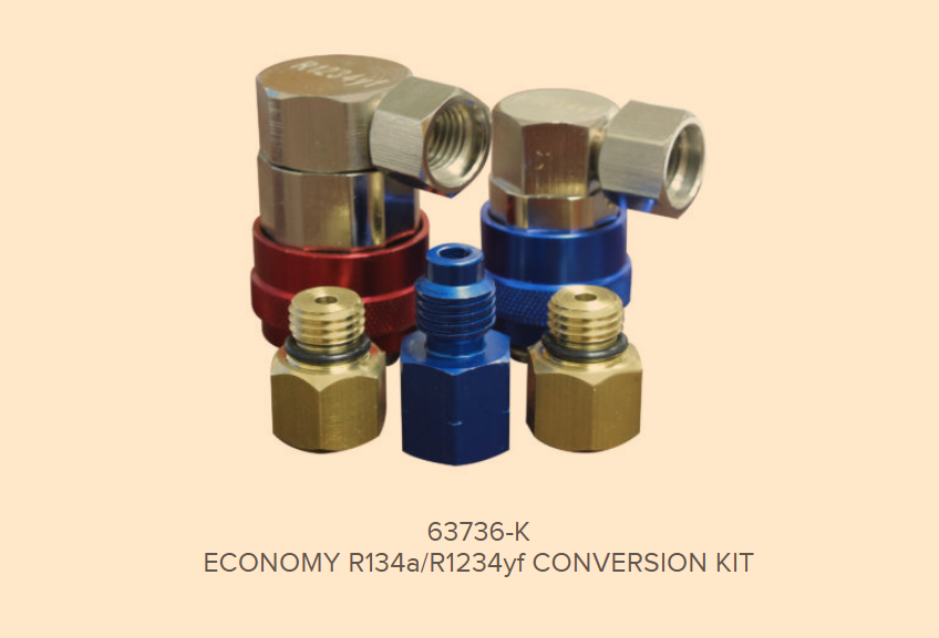 Mastercool 63736-K Economy R134a/R1234yf Conversion Kit
